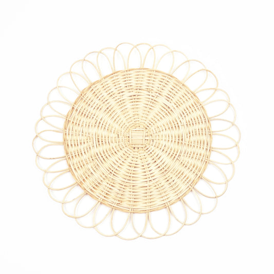 Rattan Charger Plate