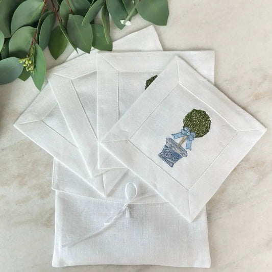 Italian Linen Cocktail Napkins