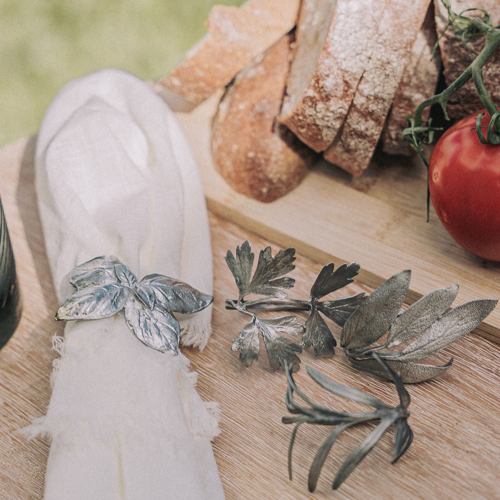 Italian Herb - Assorted Napkin Rings